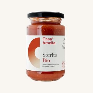 Casa Amella Organic Sofrito (fried) tomato, from Catalonia, small-size jar 320 gr