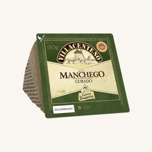 Villacenteno-Garcia-Baquero-Manchego-cured-sheep-cheese-DOP-wedge-150g
